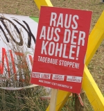 Rote Linie, Tagebau Hambach, 26.08.2017