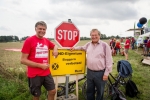 Rote Linie, Tagebau Hambach, 26.08.2017